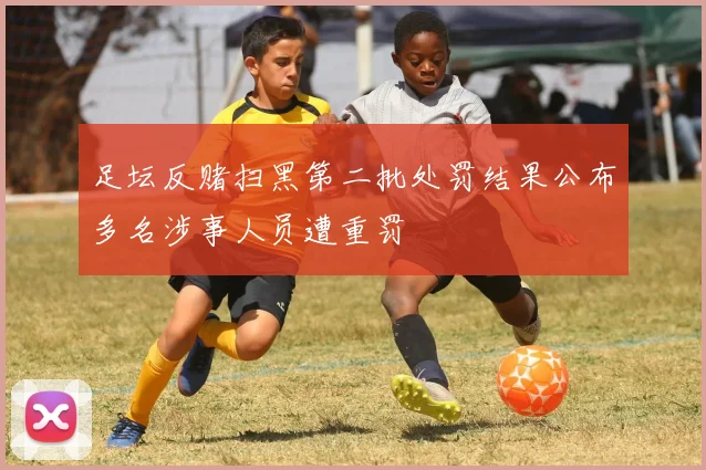 足坛反赌扫黑第二批处罚结果公布多名涉事人员遭重罚